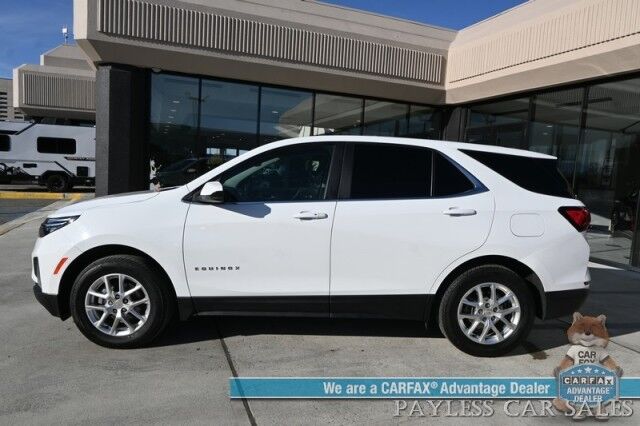 2024 Chevrolet Equinox LT / AWD / Power & Heated Seats / Lane Departure & Blind Spot Alert / Forward Collision Warning / Apple CarPlay & Android Auto / Back Up Camera / Keyless Entry & Start / Power Lift Gate / 30 MPG / 1-Owner Anchorage AK