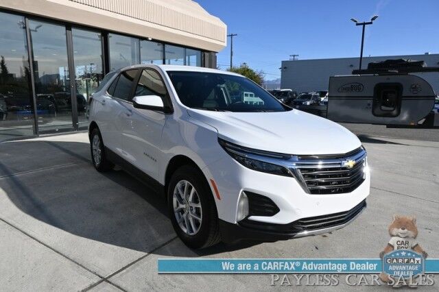 2024 Chevrolet Equinox LT / AWD / Power & Heated Seats / Lane Departure & Blind Spot Alert / Forward Collision Warning / Apple CarPlay & Android Auto / Back Up Camera / Keyless Entry & Start / Power Lift Gate / 30 MPG / 1-Owner Anchorage AK
