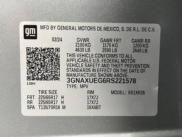 2024 Chevrolet Equinox LT