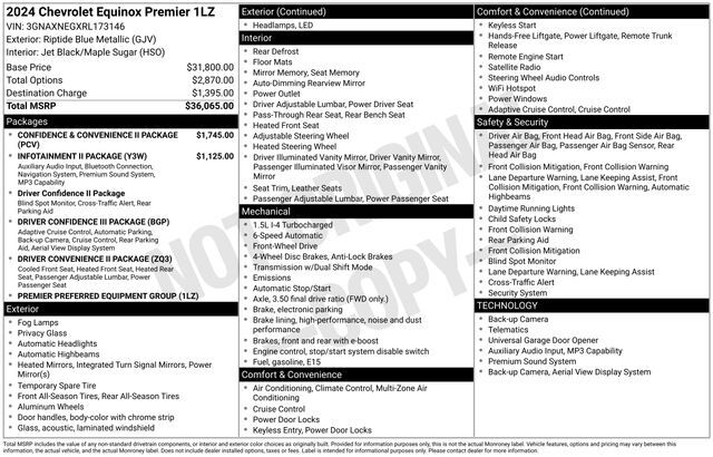 2024 Chevrolet Equinox Premier Raleigh NC