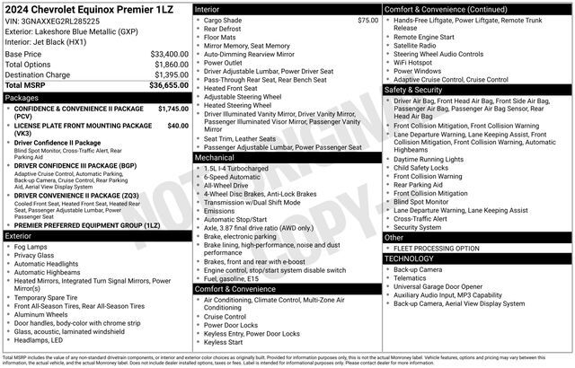 2024 Chevrolet Equinox Premier Raleigh NC