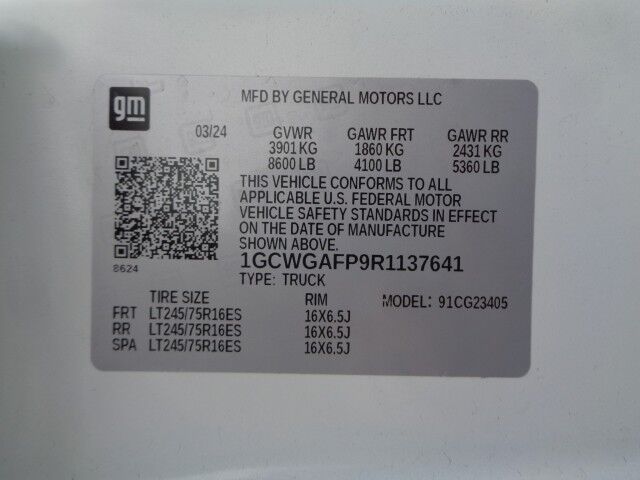 2024 Chevrolet Express 2500 ~ Interior Shelves ~ Only 17K Miles! Rocklin CA