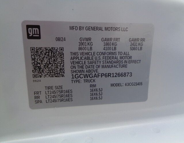 2024 Chevrolet Express 2500 ~ Ladder Rack & Shelves ~ Only 12K Miles! Rocklin CA