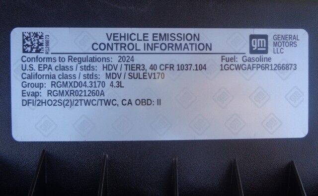 2024 Chevrolet Express 2500 ~ Ladder Rack & Shelves ~ Only 12K Miles! Rocklin CA