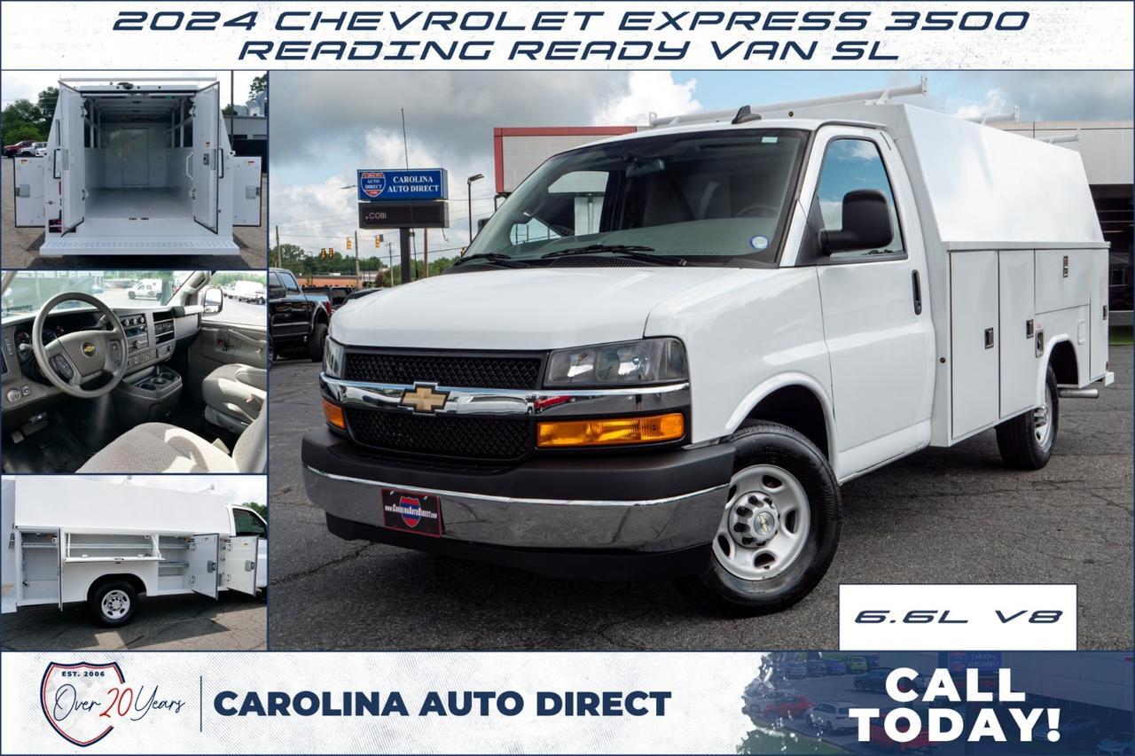 2024 Chevrolet Express 3500 / READING Ready Van SL / 6.6L V8!