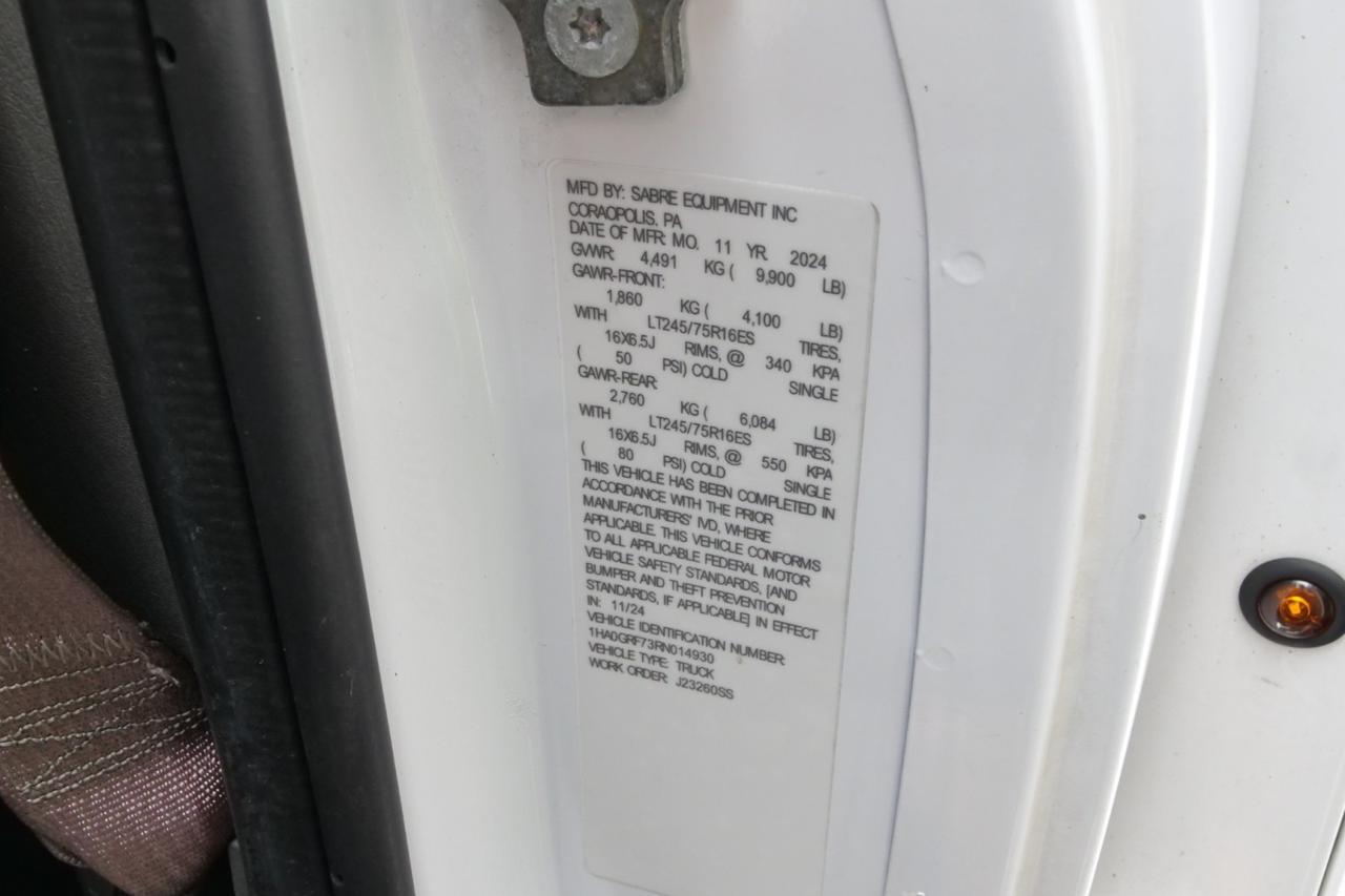 2024 Chevrolet Express 3500 / READING Ready Van SL / 6.6L V8! Lincolnton NC