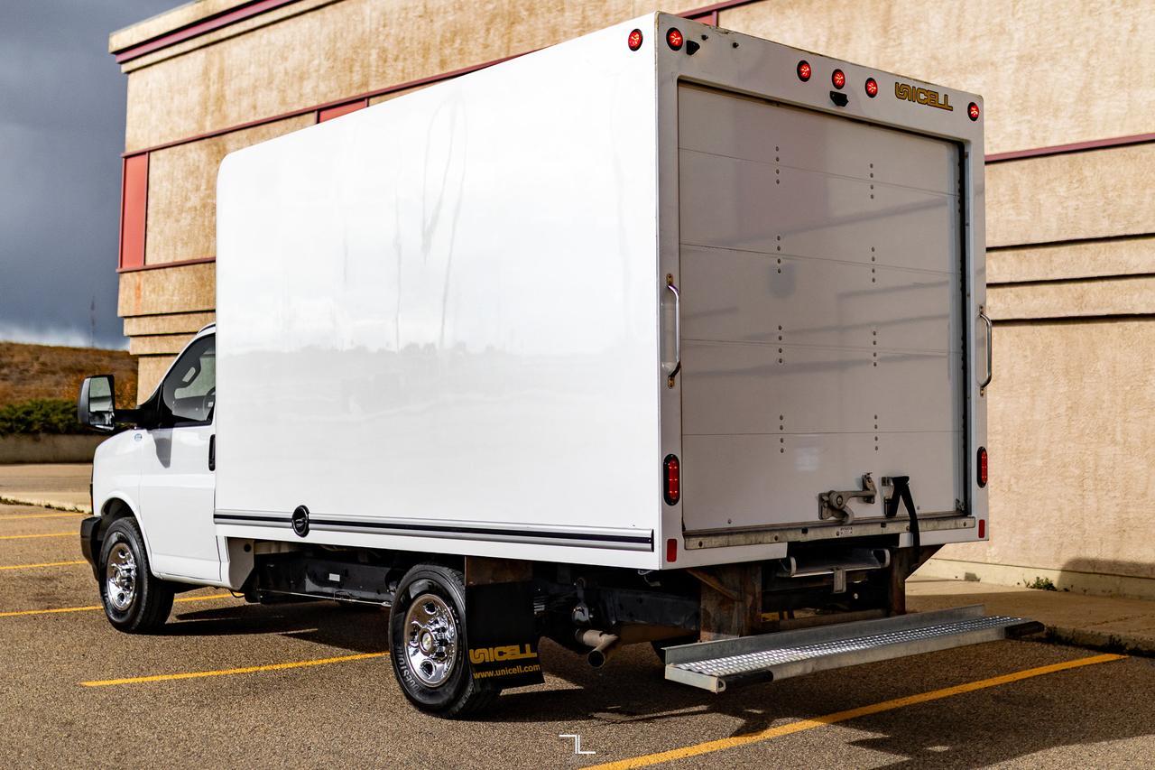 2024 Chevrolet Express 3500 Cube Van BCam Red Deer AB