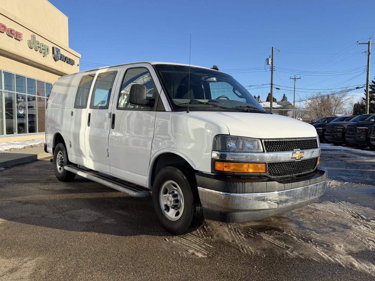 2024 Chevrolet Express Cargo Van CARGO | 135" | Back Up Camera | Low Mileage | Power Options Redwater AB