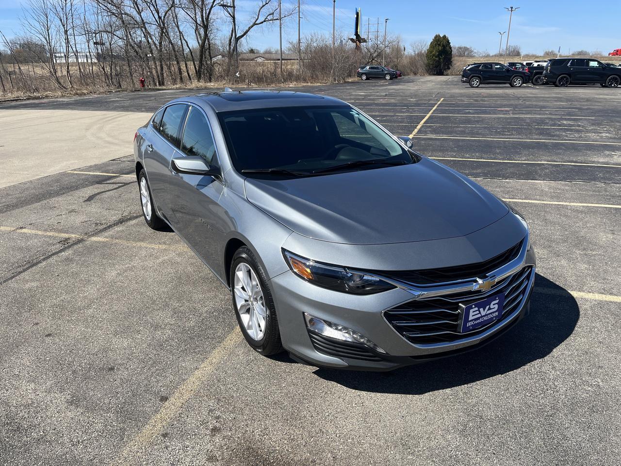 2024 Chevrolet Malibu 1LT w/Sunroof LaneChangeAlert SpareTire HtdSeats RemoteStart 8-WayPwrDrvrSeat Saukville WI