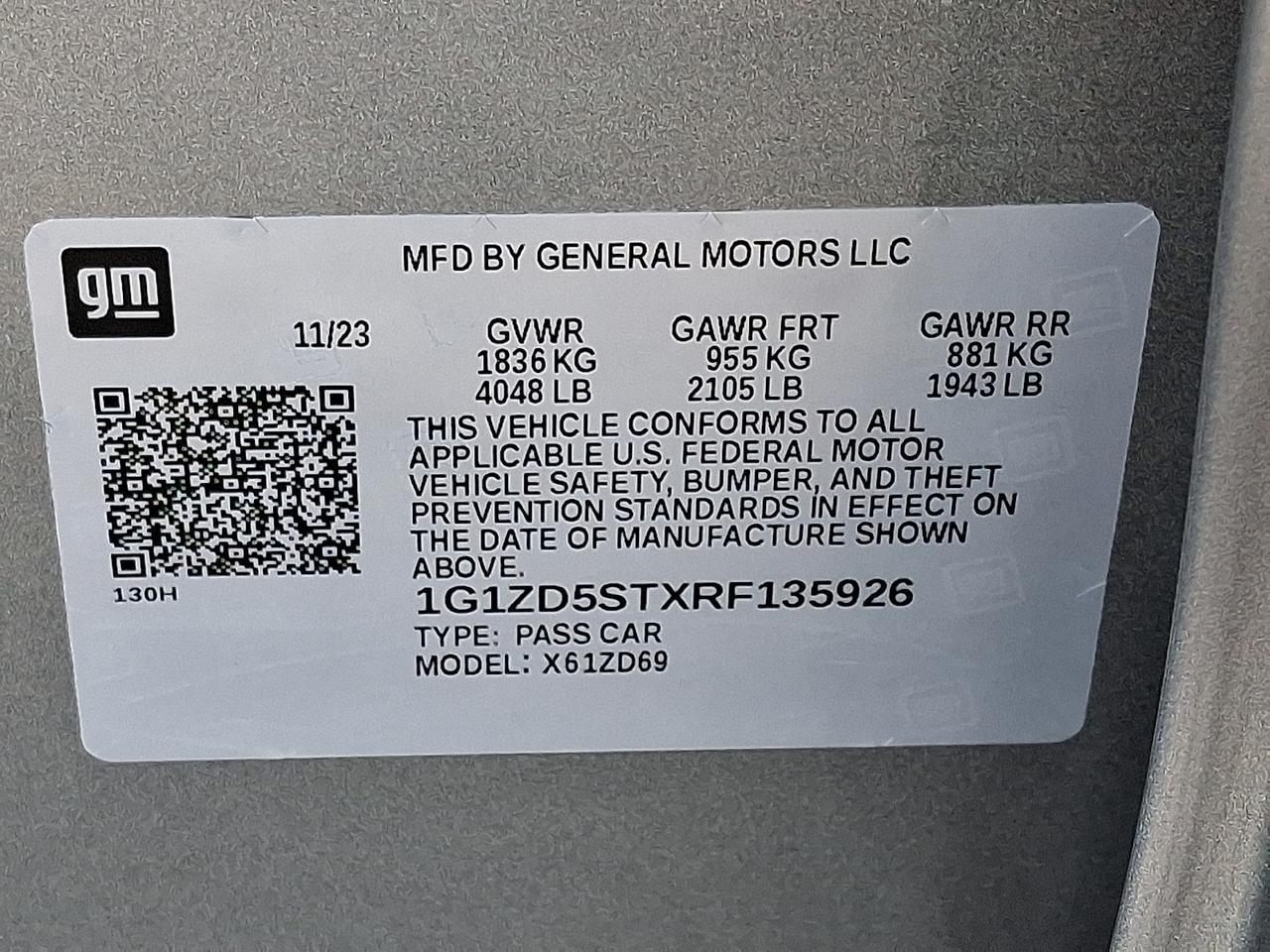 2024 Chevrolet Malibu FWD 1LT Allentown PA