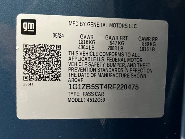 2024 Chevrolet Malibu LS