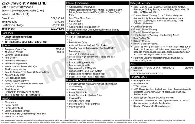 2024 Chevrolet Malibu LT Raleigh NC