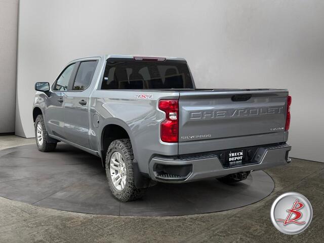 2024 Chevrolet SILVERADO 1500 Crew Cab 4x4 Custom Turbo Max Salt Lake City UT