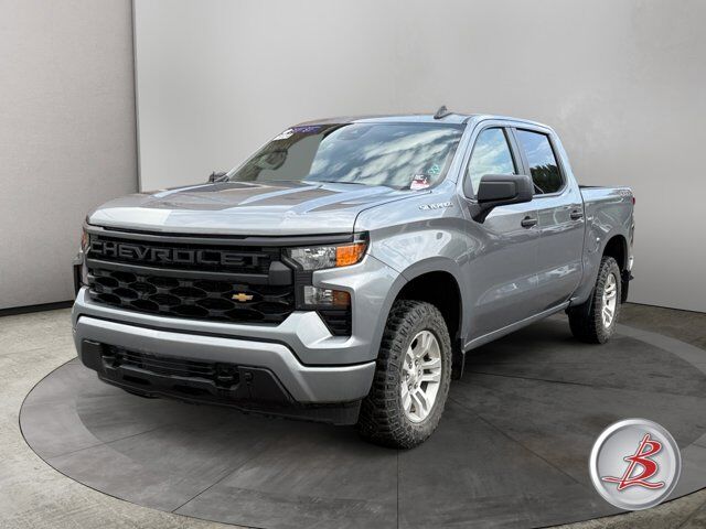 2024 Chevrolet SILVERADO 1500 Crew Cab 4x4 Custom Turbo Max Salt Lake City UT