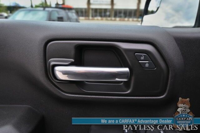 2024 Chevrolet Silverado 1500 / 4X4 / Regular Cab / 5.3L V8 / Seats 3 / Power Locks, Windows & Mirrors / Lane Departure Alert / Apple CarPlay & Android Auto / Back Up Camera / Push Button Start / Bed Liner / Tow PKg / 1-Owner / Only 12k Miles Anchorage AK 2024 Chevrolet Silverado 1500 / 4X4 / Regular Cab / 5.3L V8 / Seats 3 / Power Locks, Windows & Mirrors / Lane Departure Alert / Apple CarPlay & Android Auto / Back Up Camera / Push Button Start / Bed Liner / Tow PKg / 1-Owner / Only 12k Miles Anchorage AK