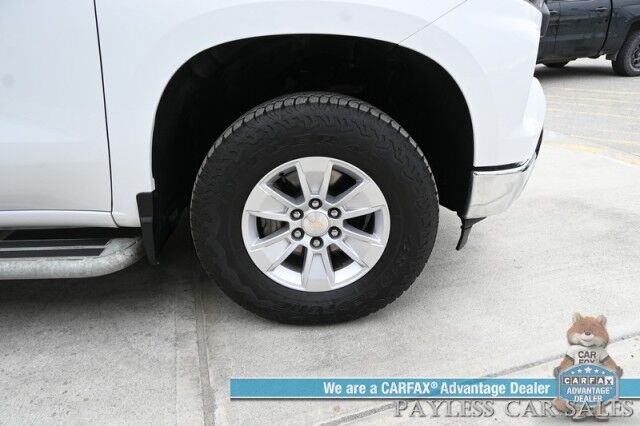 2024 Chevrolet Silverado 1500 / 4X4 / Regular Cab / 5.3L V8 / Seats 3 / Power Locks, Windows & Mirrors / Lane Departure Alert / Apple CarPlay & Android Auto / Back Up Camera / Push Button Start / Bed Liner / Tow PKg / 1-Owner / Only 12k Miles Anchorage AK 2024 Chevrolet Silverado 1500 / 4X4 / Regular Cab / 5.3L V8 / Seats 3 / Power Locks, Windows & Mirrors / Lane Departure Alert / Apple CarPlay & Android Auto / Back Up Camera / Push Button Start / Bed Liner / Tow PKg / 1-Owner / Only 12k Miles Anchorage AK