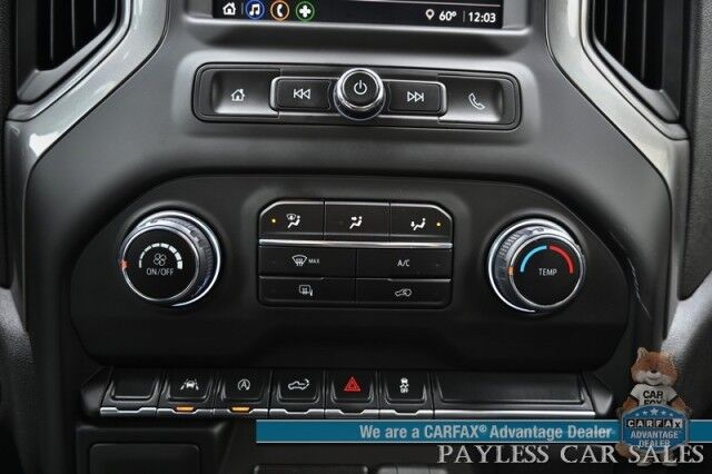 2024 Chevrolet Silverado 1500 / 4X4 / Regular Cab / 5.3L V8 / Seats 3 / Power Locks, Windows & Mirrors / Lane Departure Alert / Apple CarPlay & Android Auto / Back Up Camera / Push Button Start / Bed Liner / Tow PKg / 1-Owner / Only 12k Miles Anchorage AK 2024 Chevrolet Silverado 1500 / 4X4 / Regular Cab / 5.3L V8 / Seats 3 / Power Locks, Windows & Mirrors / Lane Departure Alert / Apple CarPlay & Android Auto / Back Up Camera / Push Button Start / Bed Liner / Tow PKg / 1-Owner / Only 12k Miles Anchorage AK