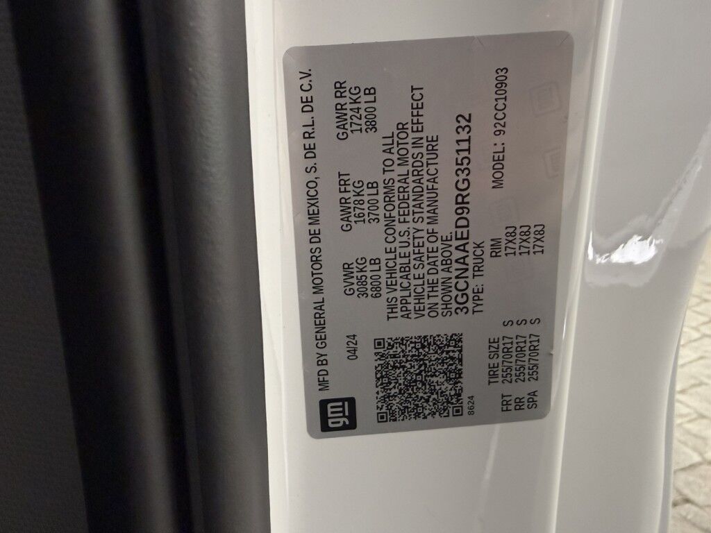 2024 Chevrolet Silverado 1500 2WD Reg Cab 140 WT Maumee OH