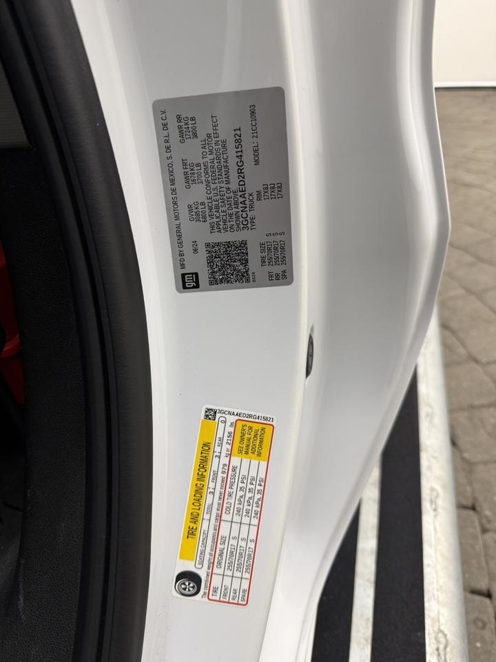 2024 Chevrolet Silverado 1500 2WD Reg Cab 140 Work Truck Maumee OH