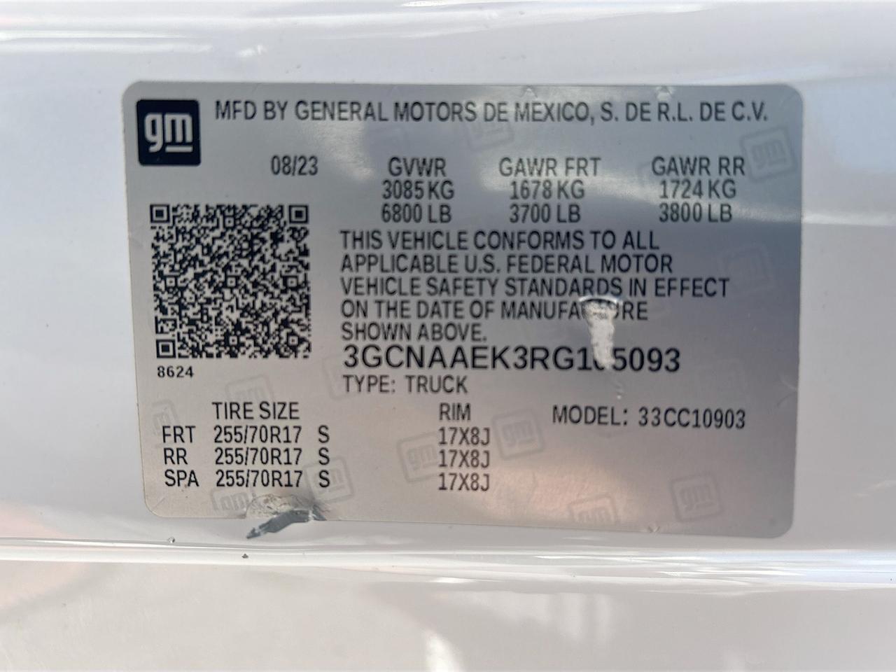 2024 Chevrolet Silverado 1500 2WD Reg Cab Work Truck Venice FL