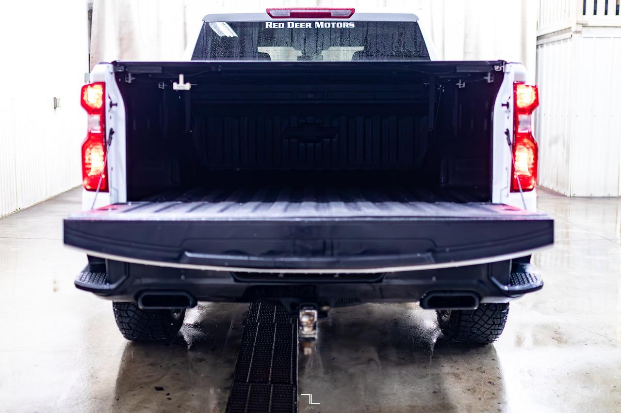 2024 Chevrolet Silverado 1500 4x4 Crew Cab Custom Trail Boss Z71 PSeat BCam Red Deer AB