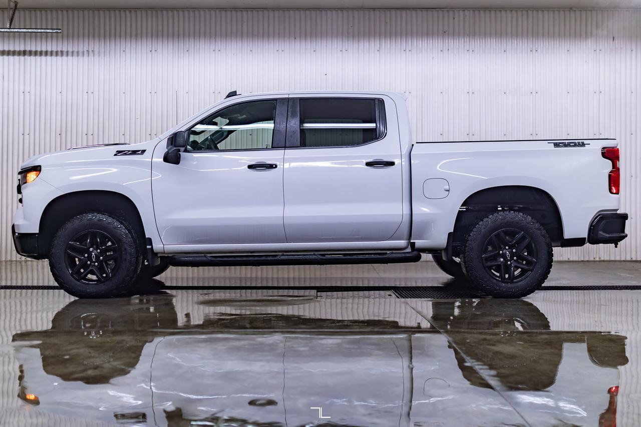2024 Chevrolet Silverado 1500 4x4 Crew Cab Custom Trail Boss Z71 PSeat BCam Red Deer AB