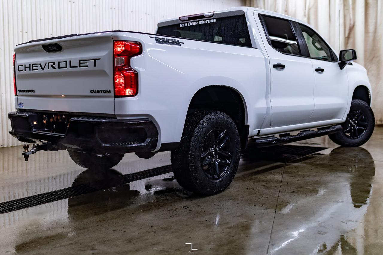 2024 Chevrolet Silverado 1500 4x4 Crew Cab Custom Trail Boss Z71 PSeat BCam Red Deer AB