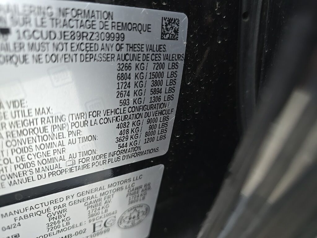 2024 Chevrolet Silverado 1500 4x4 Crew Cab High Country Minocqua WI