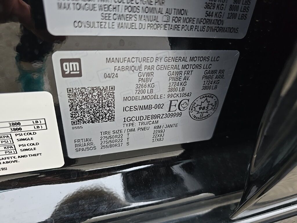 2024 Chevrolet Silverado 1500 4x4 Crew Cab High Country Minocqua WI