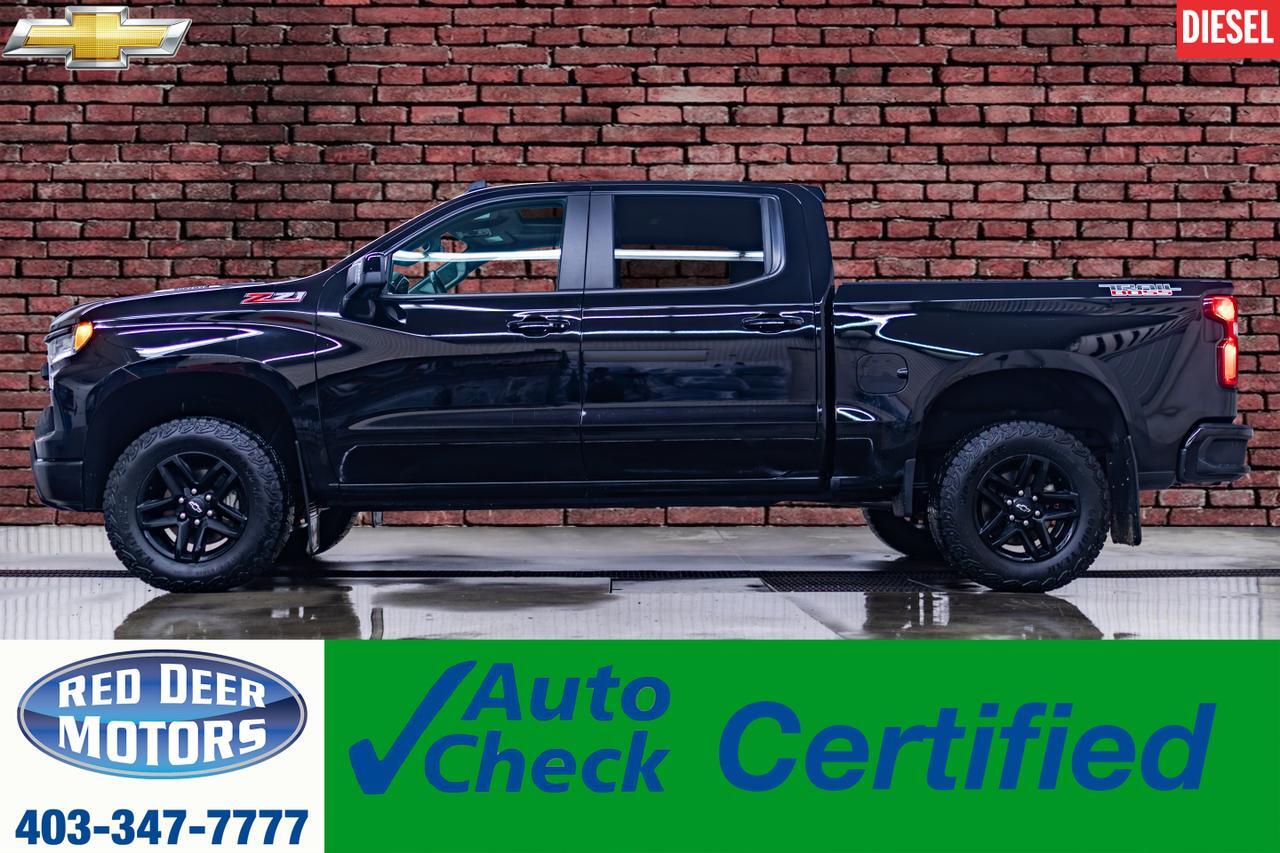 2024 Chevrolet Silverado 1500 4x4 Crew Cab LT Trail Boss Z71 Diesel Leather Roof Nav