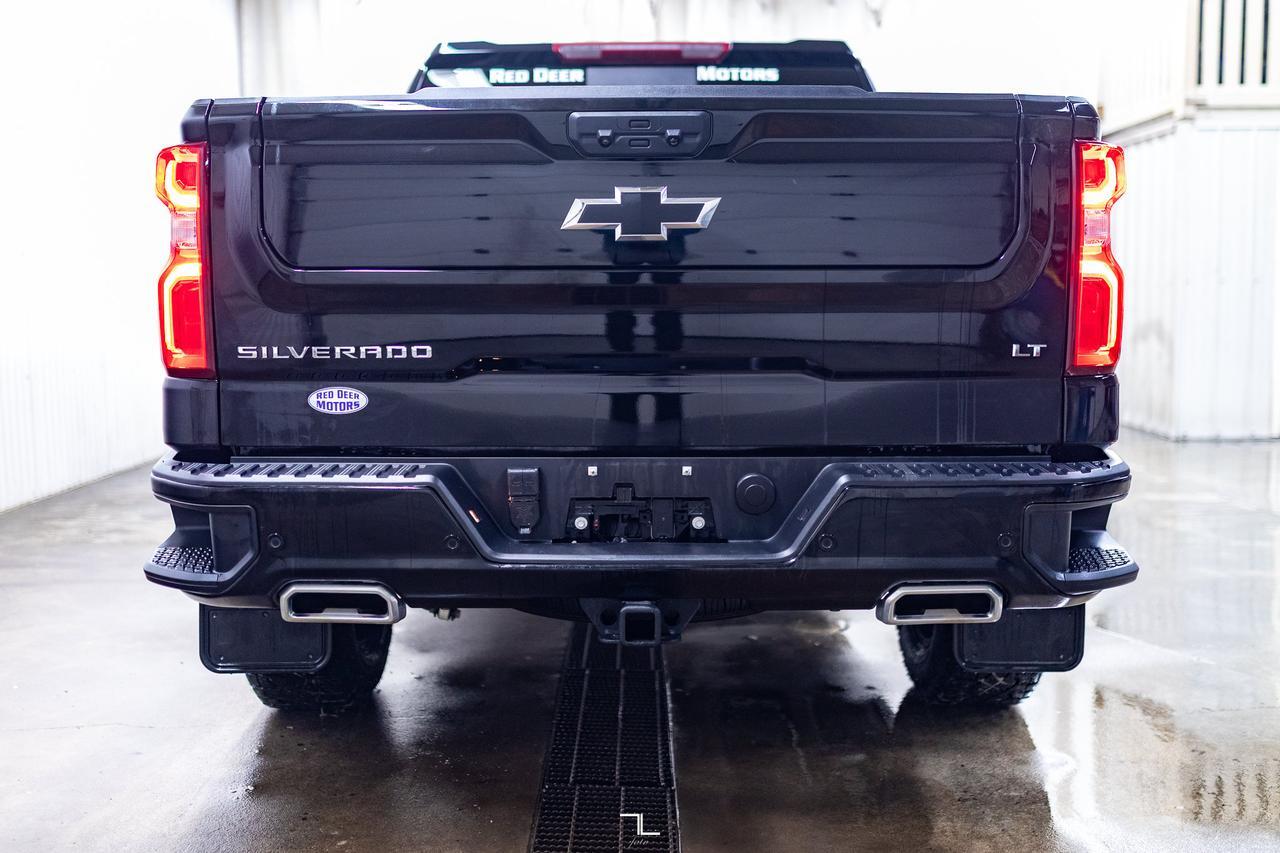 2024 Chevrolet Silverado 1500 4x4 Crew Cab LT Trail Boss Z71 Diesel Leather Roof Nav Red Deer AB