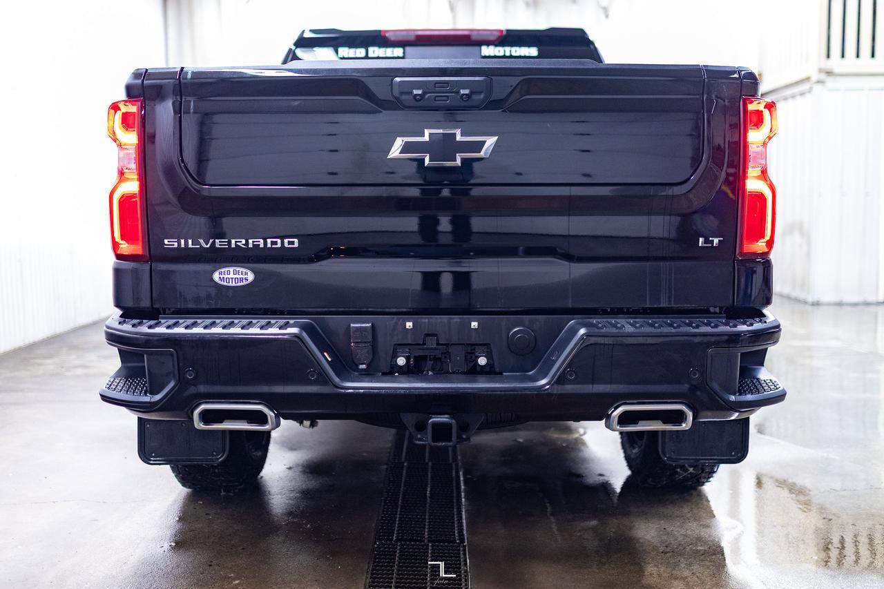 2024 Chevrolet Silverado 1500 4x4 Crew Cab LT Trail Boss Z71 Diesel Leather Roof Nav Red Deer AB