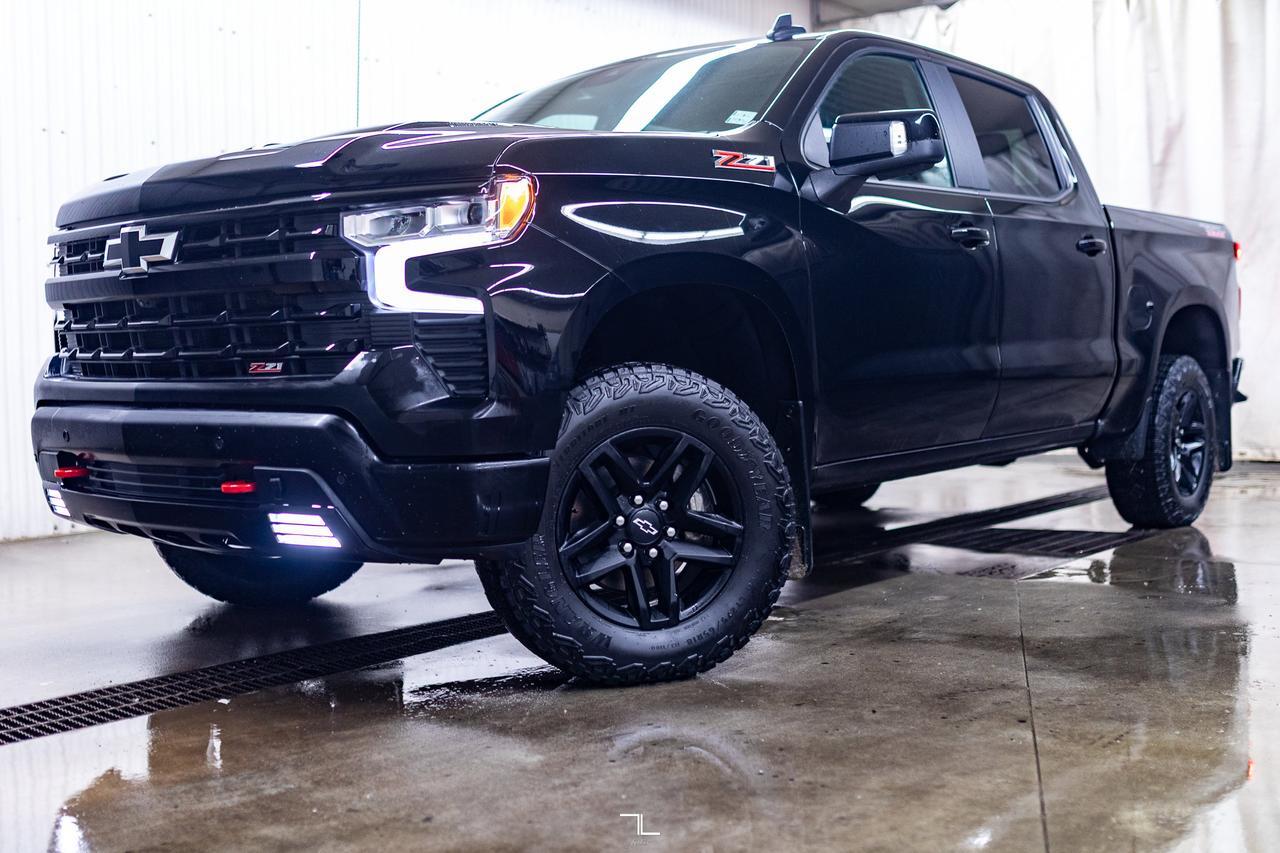 2024 Chevrolet Silverado 1500 4x4 Crew Cab LT Trail Boss Z71 Diesel Leather Roof Nav Red Deer AB