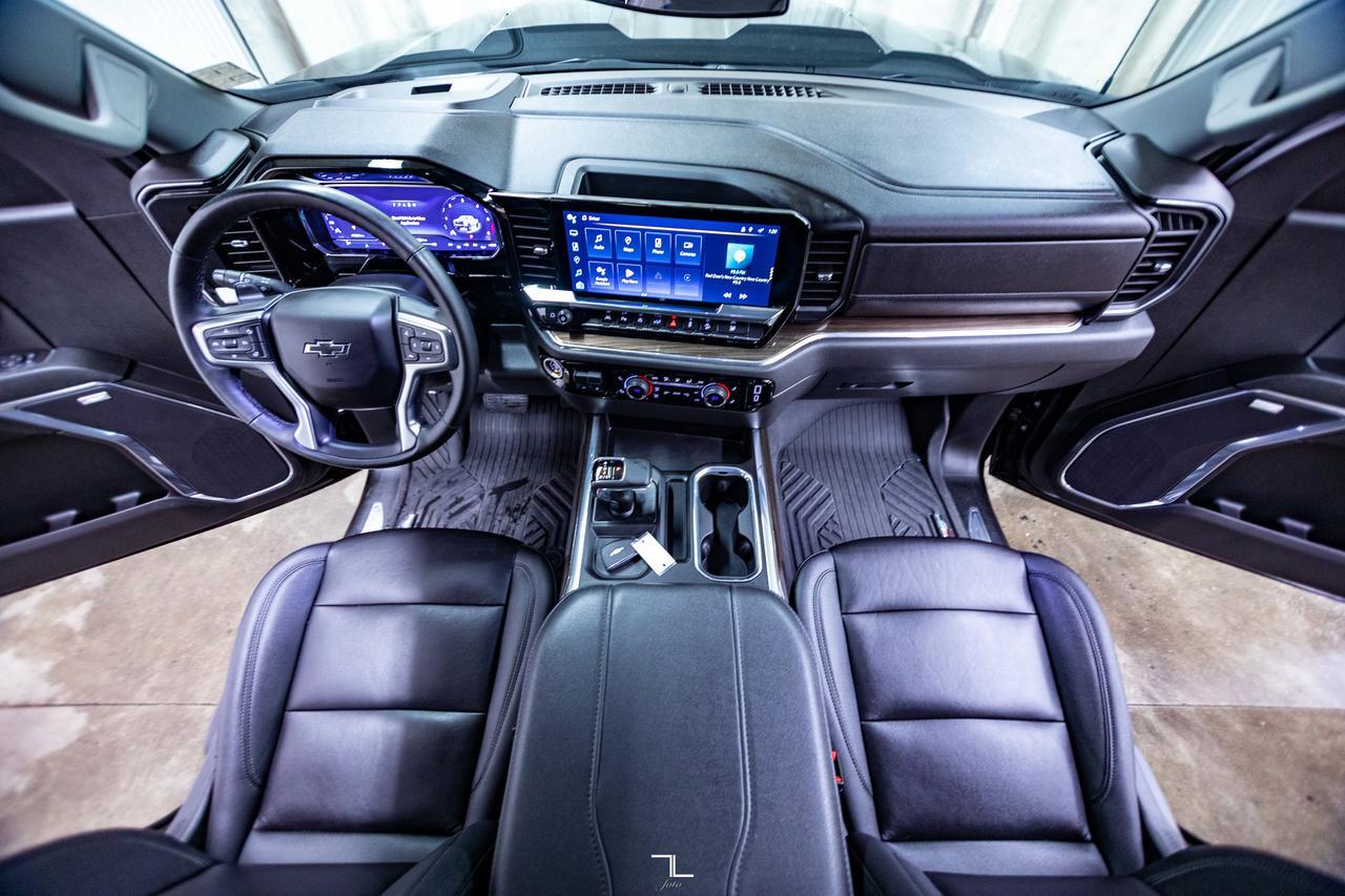 2024 Chevrolet Silverado 1500 4x4 Crew Cab LT Trail Boss Z71 Diesel Leather Roof Nav Red Deer AB