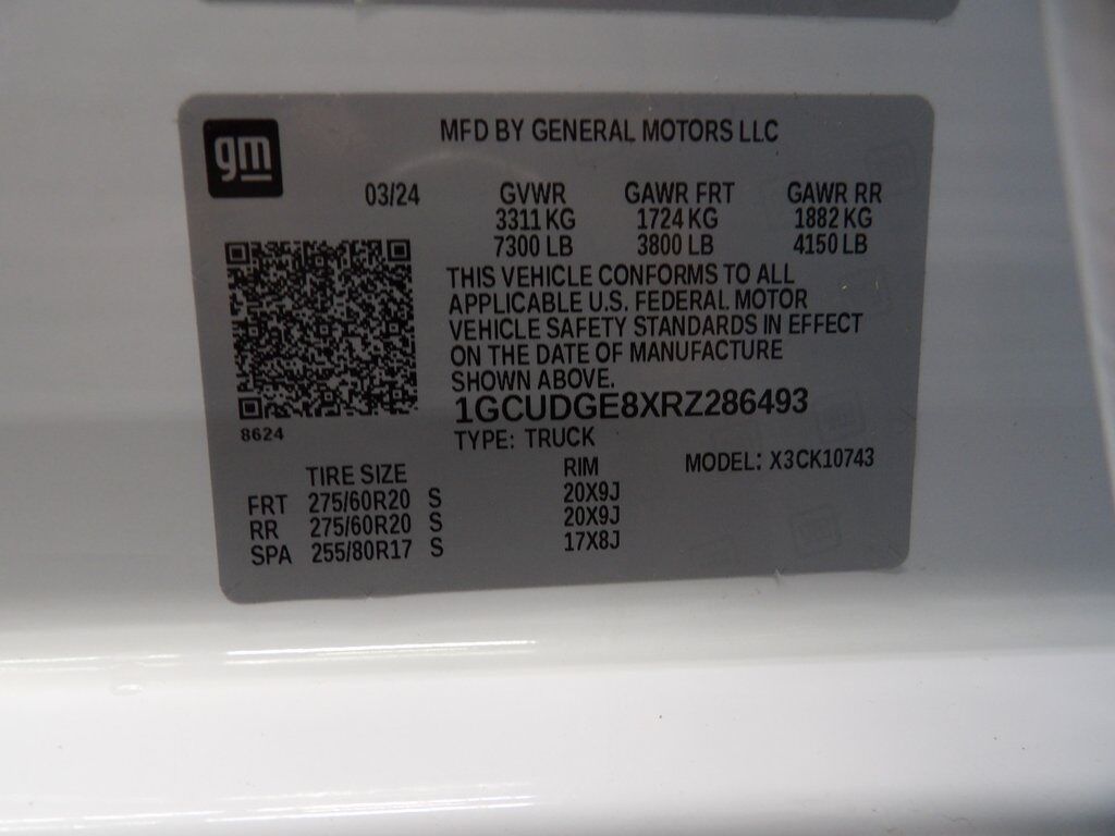 2024 Chevrolet Silverado 1500 4x4 Crew Cab LTZ Fond du Lac WI