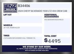 2024 Chevrolet Silverado 1500 4x4 Crew Cab LTZ Fond du Lac WI