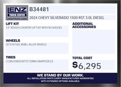 2024 Chevrolet Silverado 1500 4x4 Crew Cab RST Fond du Lac WI