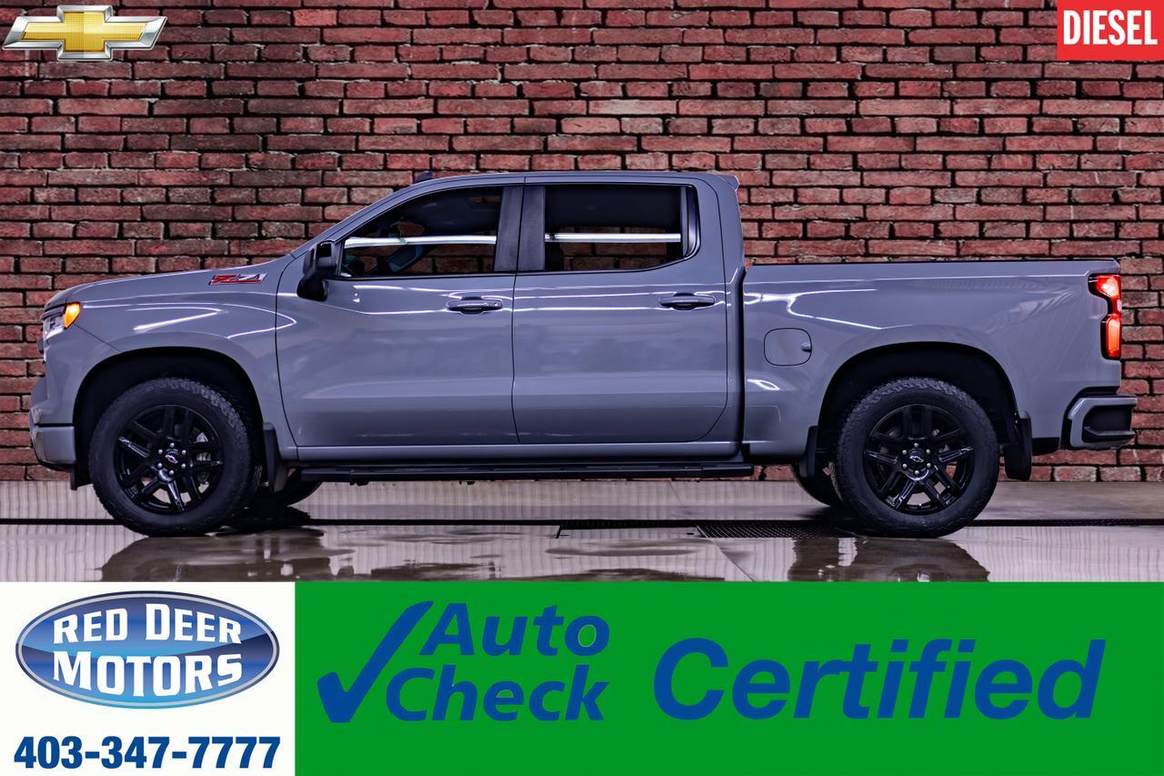 2024 Chevrolet Silverado 1500 4x4 Crew Cab RST Z71 Diesel Leather Roof Nav