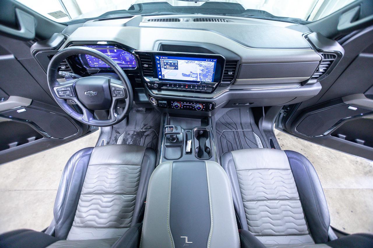 2024 Chevrolet Silverado 1500 4x4 Crew Cab ZR2 Leather Roof Nav BCam Red Deer AB