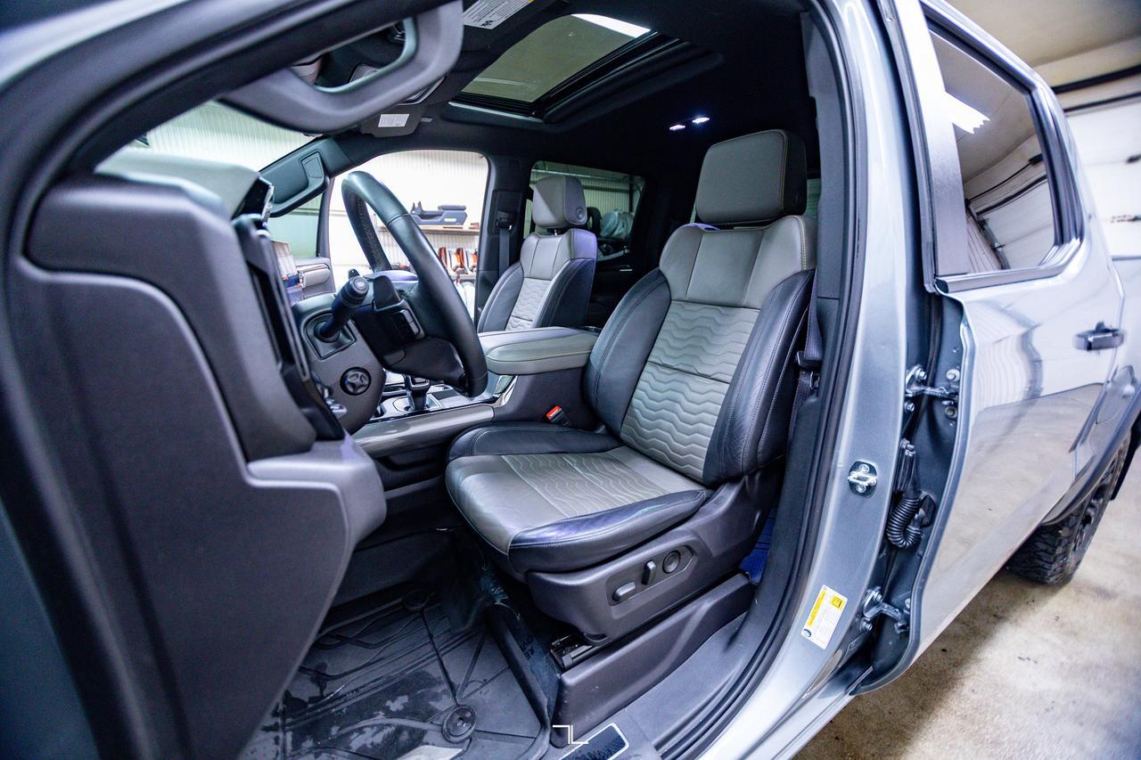 2024 Chevrolet Silverado 1500 4x4 Crew Cab ZR2 Leather Roof Nav BCam Red Deer AB