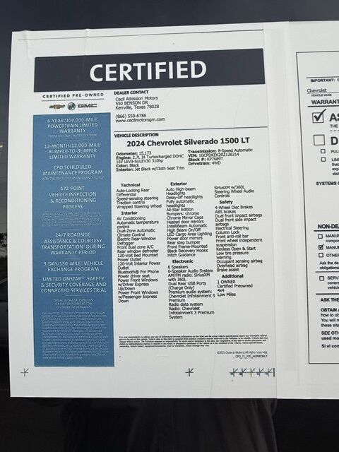 2024 Chevrolet Silverado 1500 LT Kerrville TX