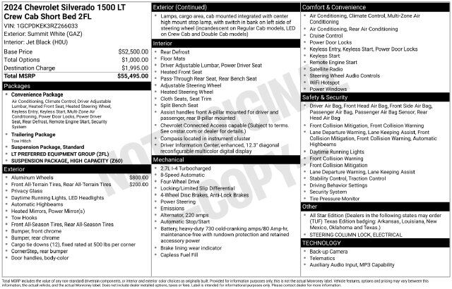 2024 Chevrolet Silverado 1500 LT Raleigh NC