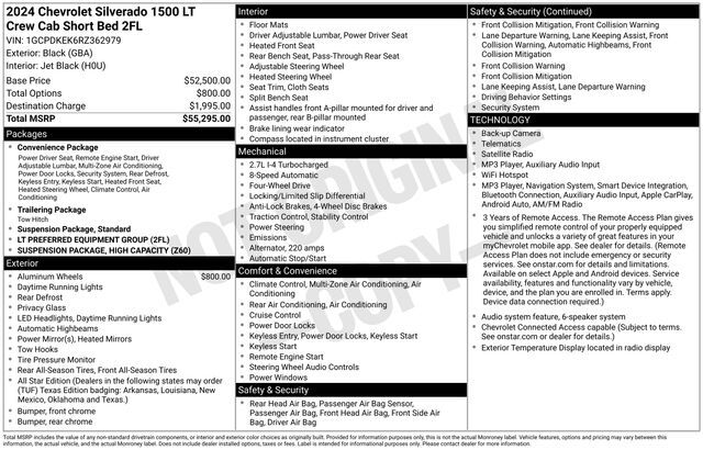 2024 Chevrolet Silverado 1500 LT Raleigh NC