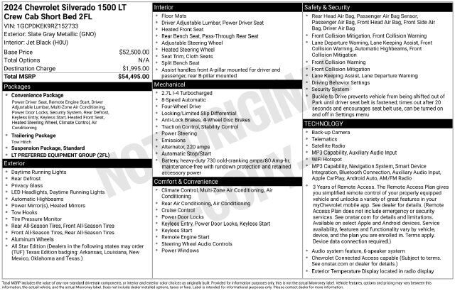 2024 Chevrolet Silverado 1500 LT Raleigh NC