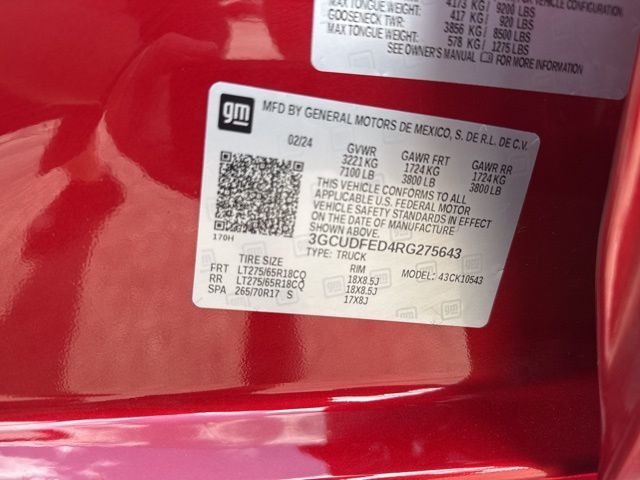 2024 Chevrolet Silverado 1500 LT Trail Boss Kerrville TX