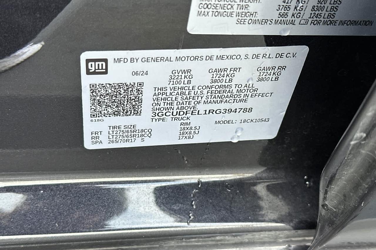 2024 Chevrolet Silverado 1500 LT Trail Boss Roseville CA