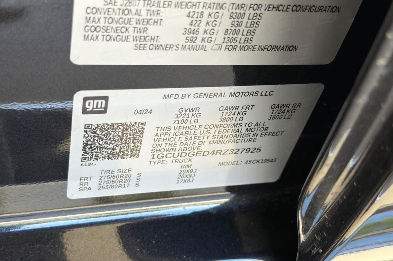 2024 Chevrolet Silverado 1500 LTZ Roseville CA