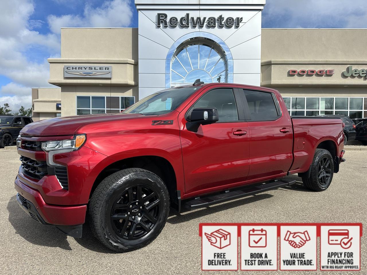 2024 Chevrolet Silverado 1500 RST | Z71 Off Road | Leather | Sun Roof | Safety Package | Dark Essentials Package | Bose Audio