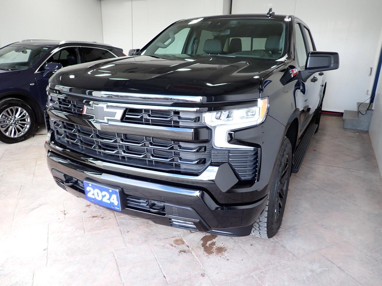2024 Chevrolet Silverado 1500 RST 4WD CREW CAB 5'6 BOX LEATHER SUNROOF Listowel ON