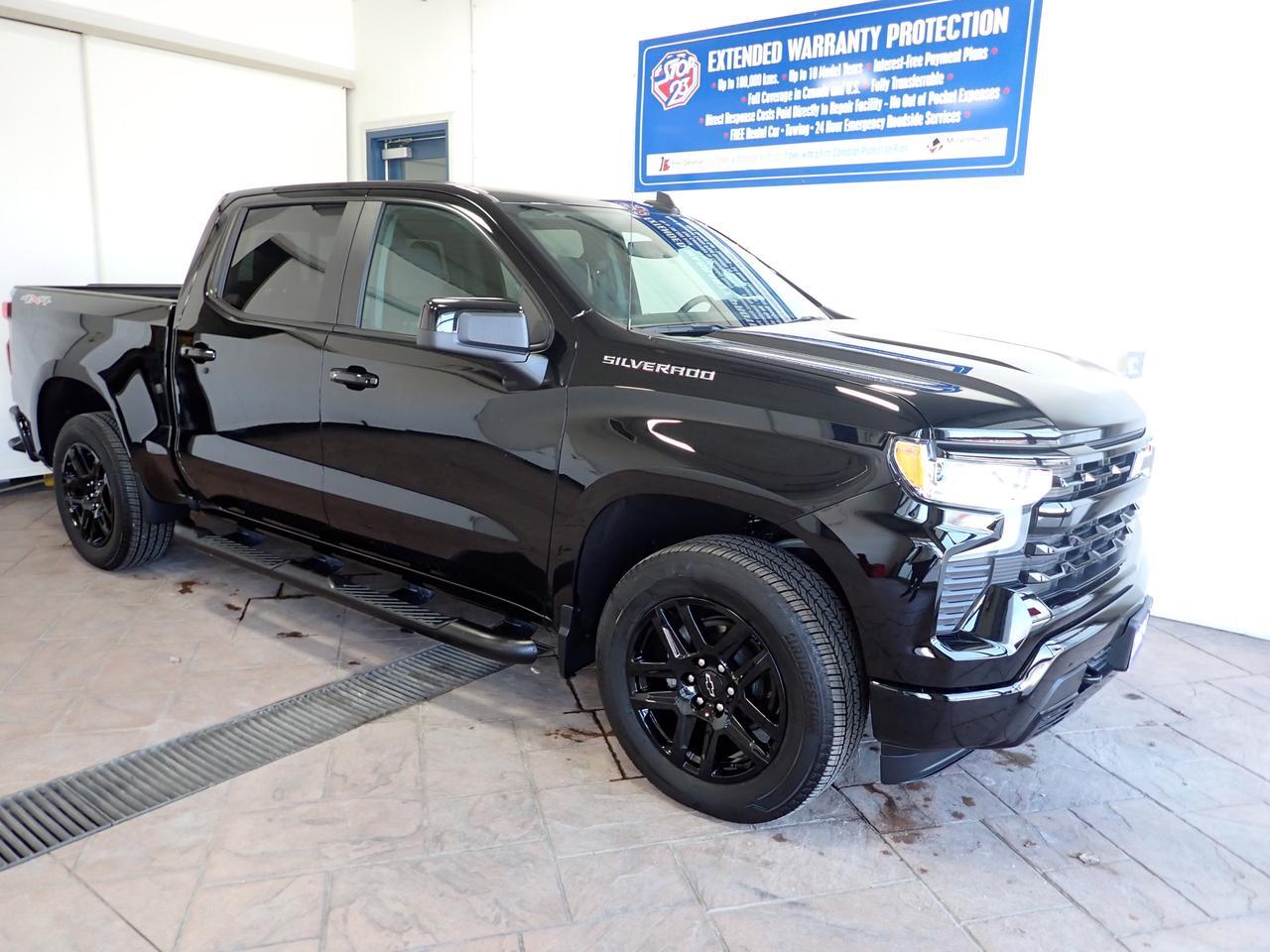2024 Chevrolet Silverado 1500 RST 4WD CREW CAB ATS BUCKET SEATS 20' WHEELS 5'8" BOX